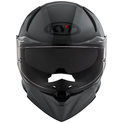 KYT R2R Solid Helmet - GRL Grey
