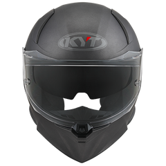 KYT R2R Solid Helmet - Gunmetal (Matte)
