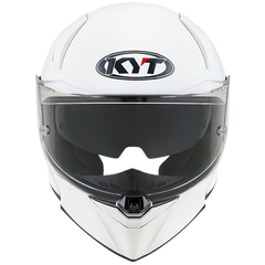 KYT R2R Solid Helmet - White (Gloss)