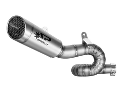 Spark Triumph Street Triple 765 R/RS Moto2 "Grid-O" Slip-On Exhaust (Cat Delete) (18-22)