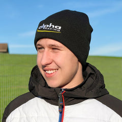 Alpha Racing Cuffed Beanie
