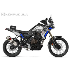 TechSpec Yamaha Tenere 700 (19-2024) SnakeSkin Tank Grips: Free Center Tank Protector 13 Included