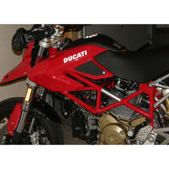 TechSpec DUCATI HYPERMOTARD (2007 - 12) Snake Skin Tank Grips