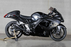 M4 Exhaust Slip-On System with Twin Black Retro-Drag Canisters - SU8322