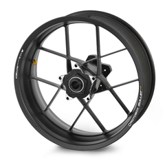 Rotobox Bullet Pro symetrical rear wheel carbon fiber gloss
