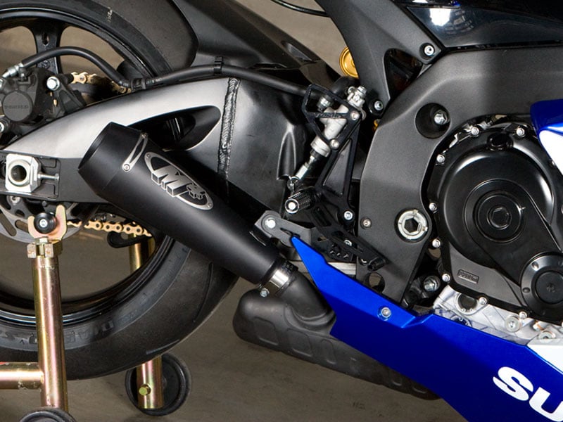 M4 Exhaust Slip-On System with Black Ceramic GP Canister - SU6922-GP