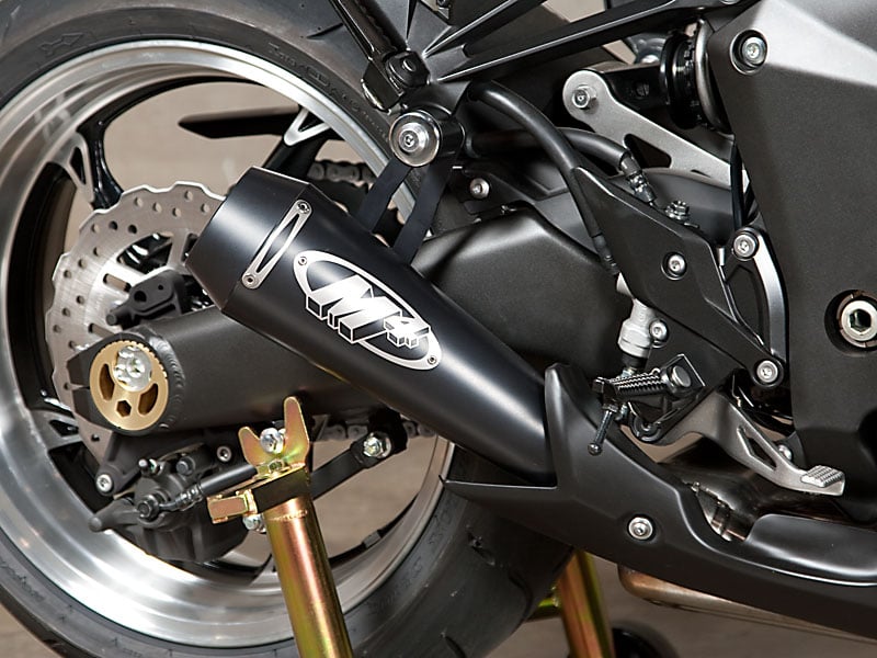 M4 Exhaust Dual Black GP Slip-Ons - KA9022-GP