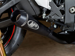 M4 Exhaust Slip-On System with Black GP Canister - KA9912-GP