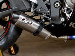 M4 Exhaust Street Slayer Slip-On System with Titanium Canister - KA9926