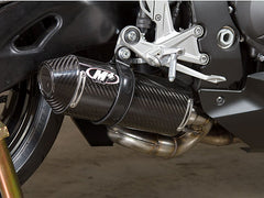 M4 Exhaust Street Slayer Slip-On with Carbon Fiber Canister - HO8834