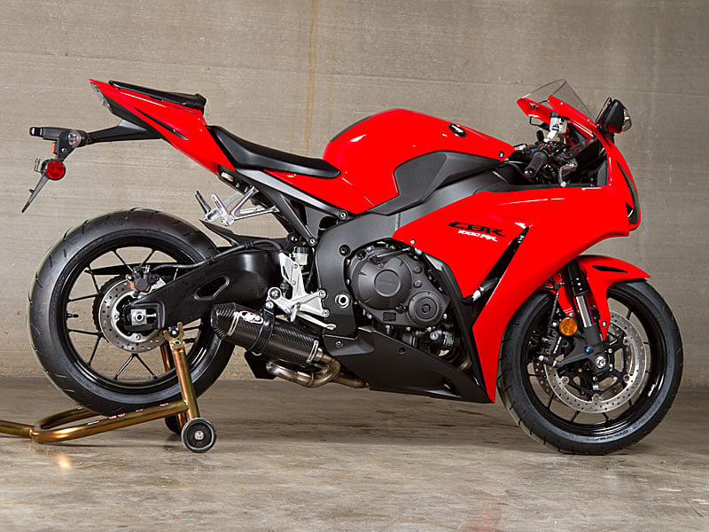M4 Exhaust Street Slayer Slip-On with Carbon Fiber Canister - HO8834