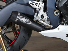 M4 Exhaust Full System with Black GP Canister - SU9182-GP