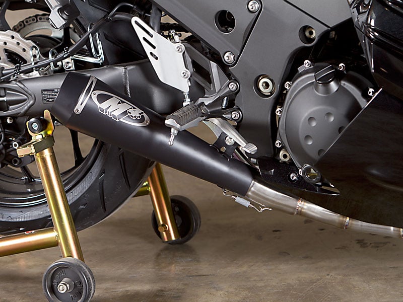 M4 Exhaust Full System with Black GP Canister - KA9442