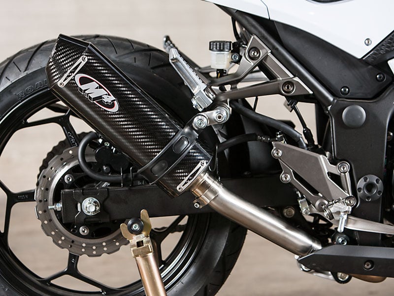 M4 Exhaust Slip-On System with Carbon Canister - KA3014