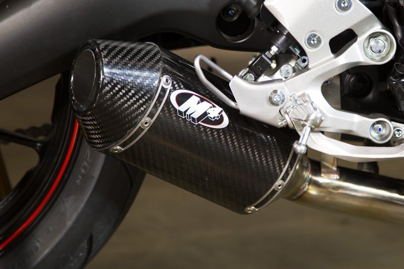 M4 Exhaust Slip-On with Carbon Fiber Canister - YA6914