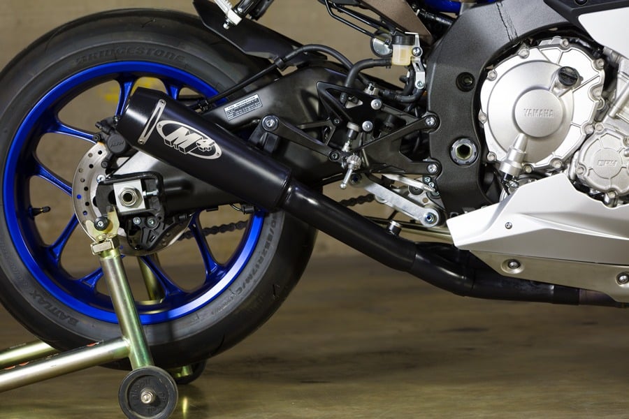 M4 Exhaust Black GP2 Half System - YA9922GP-CE