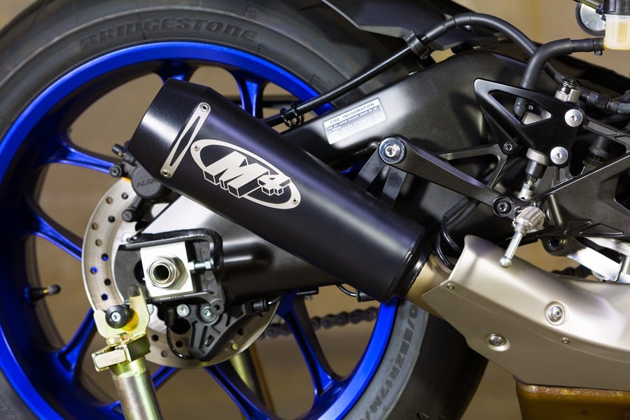 M4 Exhaust Black GP2 Slip-On - YA9922-GP