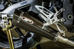 M4 Exhaust Slip-On with X-Model Carbon Fiber Canister - YA6924