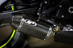 M4 Exhaust Titanium Full System with Carbon Street Slayer Canister -2017-2025 Suzuki GSX-R1000