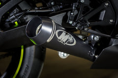M4 Exhaust Titanium Full System with Black GP Canister - SU9152T-GP