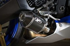 M4 Exhaust Street Slayer Slip-On with Carbon Canister - YA6624