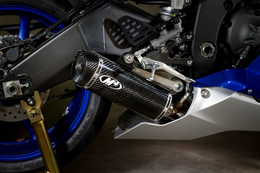 M4 Exhaust Full Titanium System with Carbon Fiber Canister - YA6974T