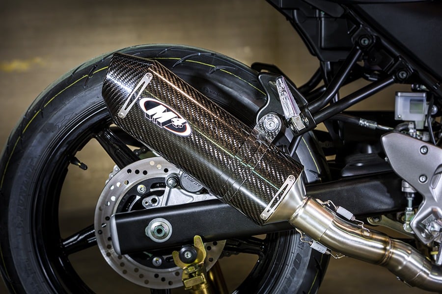 M4 Exhaust Full System with Carbon Fiber Canister - SU6634