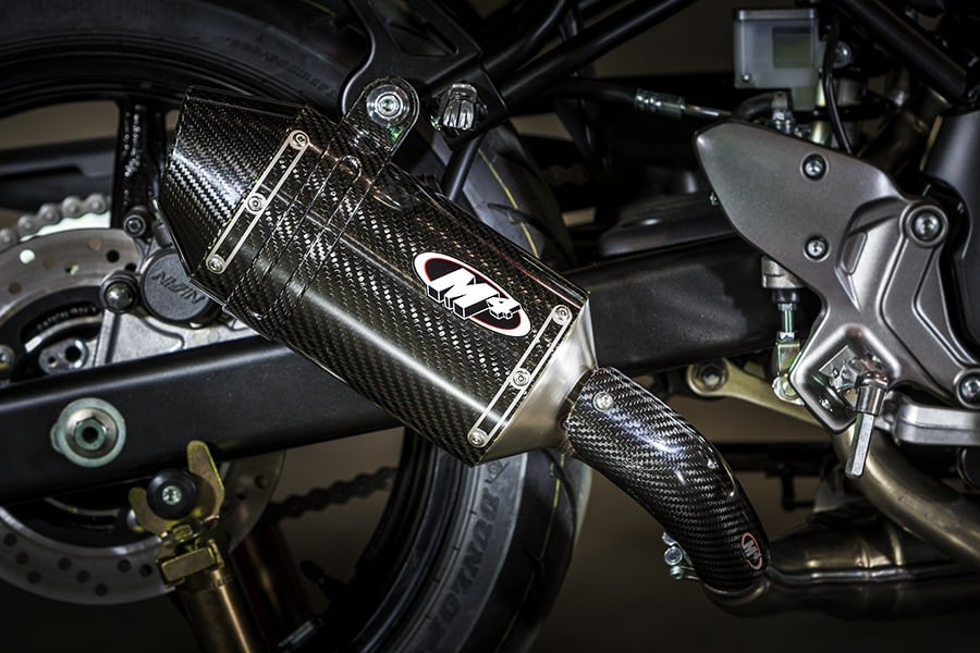 M4 Exhaust Slip-On System with Carbon Fiber Canister - SU6624