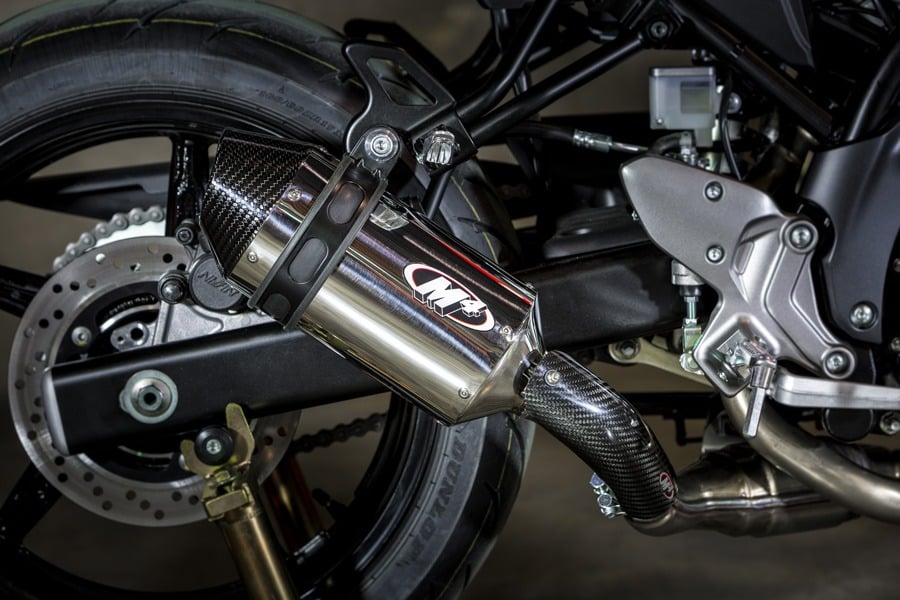 M4 Exhaust Slip-On System with Polished Canister - SU6622