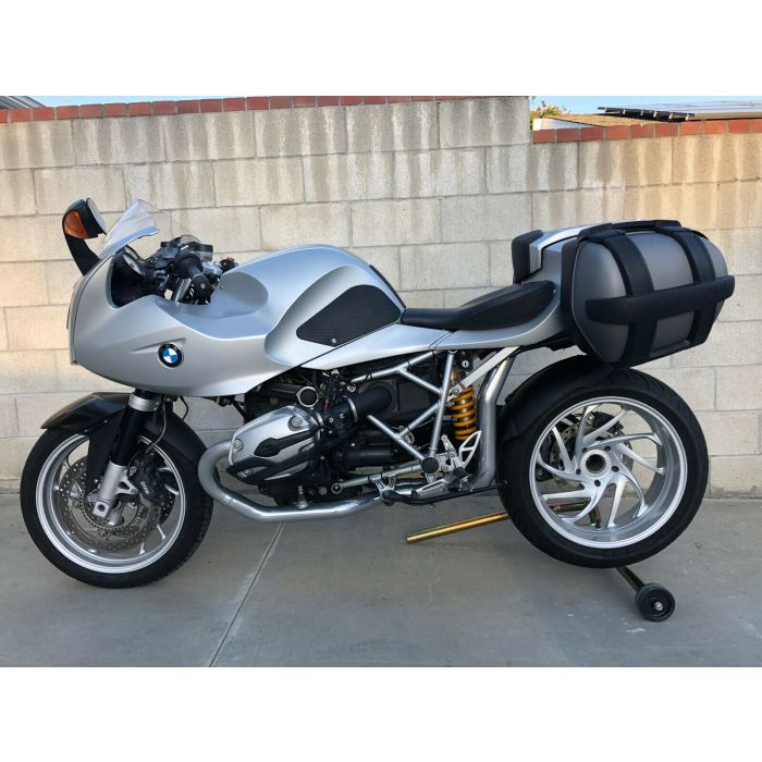 TechSpec BMW R1200 S  (2007 - 12) Snake Skin Tank Grips: Free Center Tank Protector 90 Included