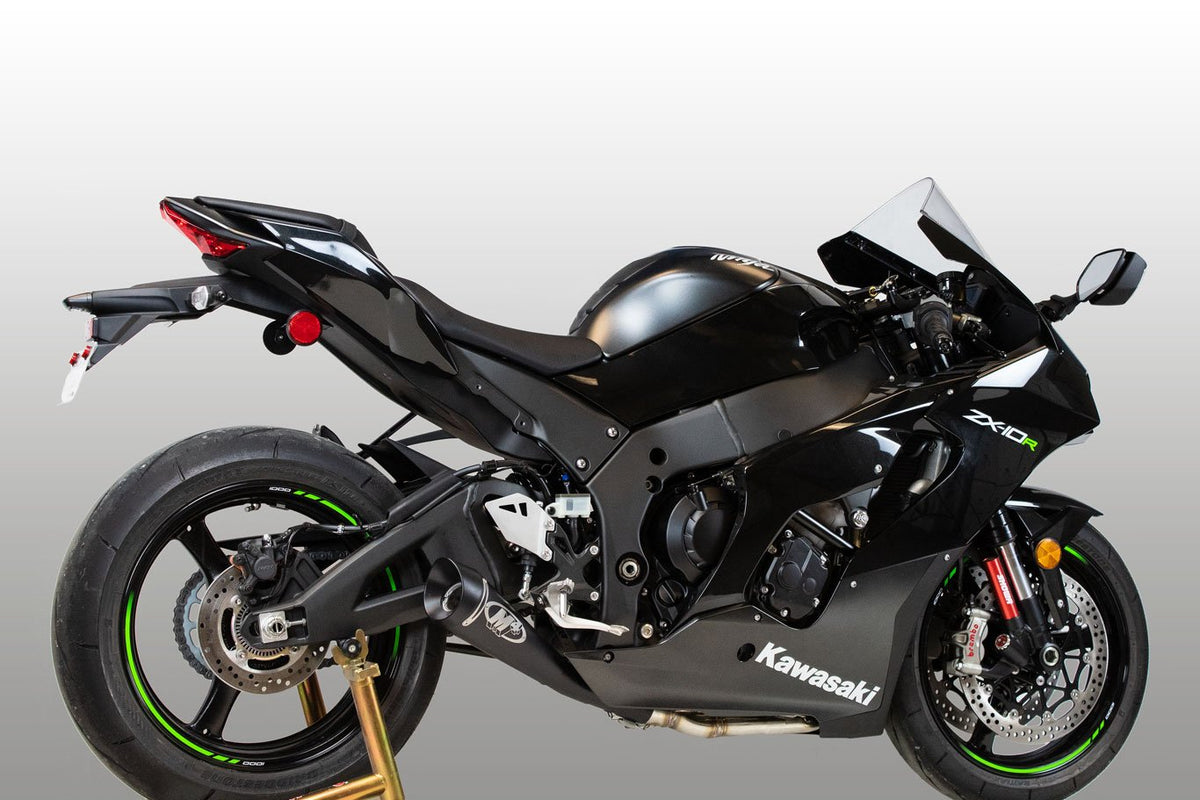 M4 Exhaust Full System with Black GP19 Canister - KA9932-GP19