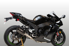 M4 Exhaust Full System Stainless with Tech1 Carbon Fiber Canister - KA9954