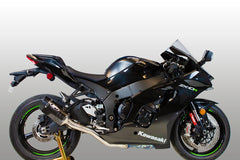 M4 Exhaust Titanium Half System with Tech1 Carbon Fiber Canister - KA9974