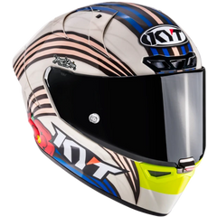 KYT KX1 John McGuiness replica helmet side view angle