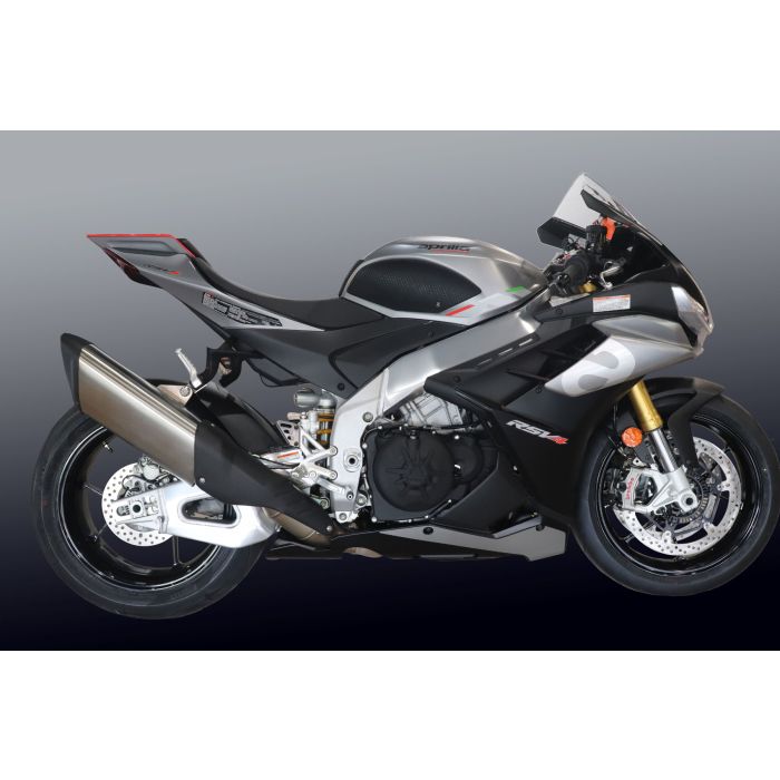 TechSpec SnakeSkin Tank Grips – Aprilia RSV4 / Tuono V4 (2021–Current) + Free Center Tank Protector