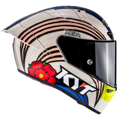 KYT KX1 John McGuiness replica helmet right side view