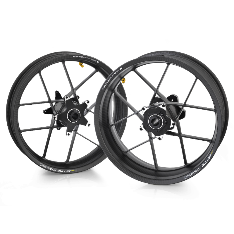 rotobox bullet pro carbon wheel set symetrical 