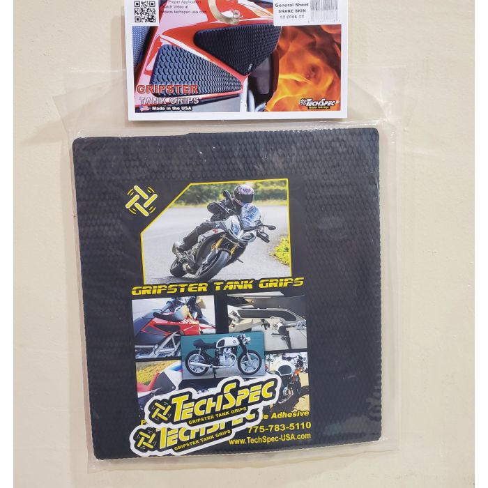 TechSpec General Sheet - Releasable Adhesive - 12" x 13" - SnakeSkin