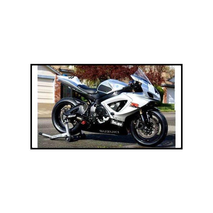 TechSpec SUZUKI GSXR 600 / 750 (2006 - 07)  TRACK DESIGN SnakeSkin Tank Grips