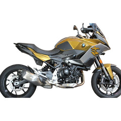 TechSpec BMW F900XR (20-CURRENT) SNAKE SKIN TANK GRIPS: Free Center Tank Protector Included