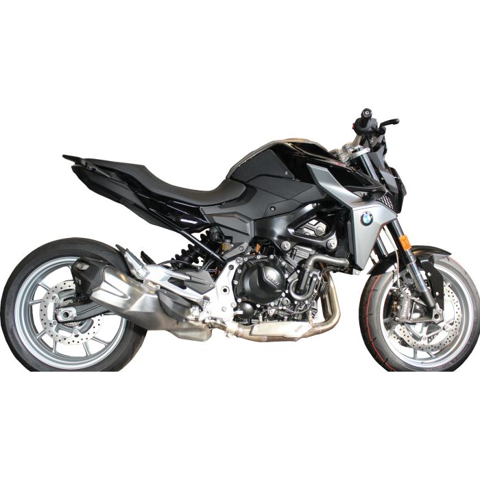 TechSpec BMW F900 R (20-CURRENT ) SNAKESKIN TANK GRIPS: Free Center Tank Protector Included