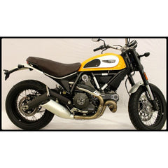 TechSpec DUCATI SCRAMBLER (2015 - 2020) SnakeSkin Tank Grips: Free Center Tank Protector Included