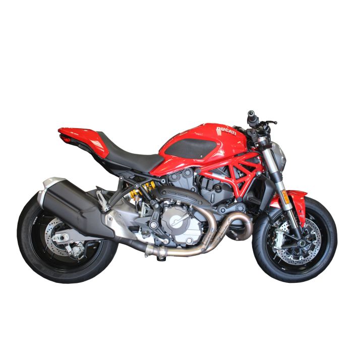 TechSpec DUCATI MONSTER 1200S, 821, 797 (2017 - CURRENT ) SnakeSkin Tank Grips: Free Center Tank Protector 2 Included