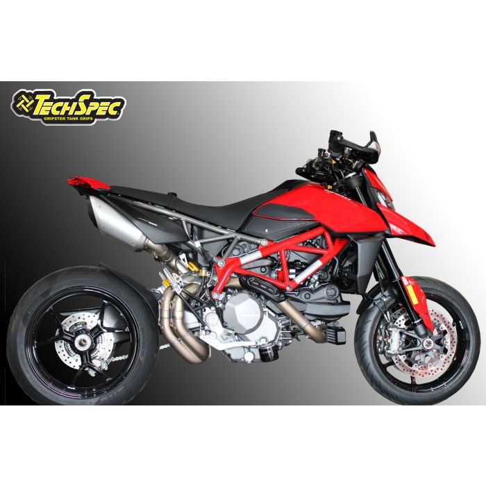 TechSpec DUCATI HYPERMOTARD (2019 - CURRENT) Snake Skin Tank Grips