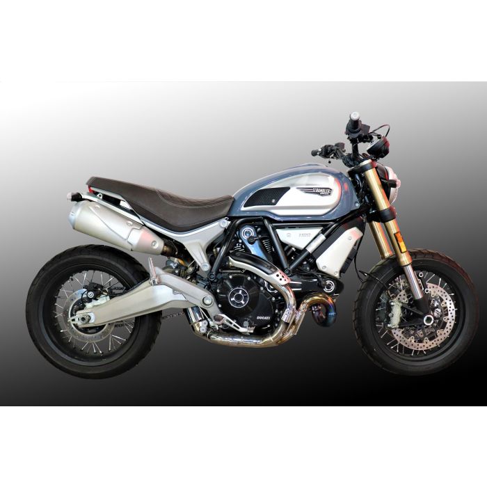 TechSpec DUCATI SCRAMBLER / DESERT SLED (2021 - Current) SnakeSkin Tank Grips