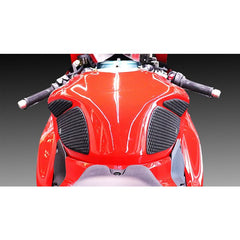 TechSpec DUCATI PANIGALE V4 (2025-Current) SnakeSkin Tank Grips