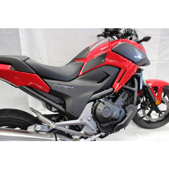 TechSpec HONDA NC 700 X (2013 - 2015) Snake Skin Tank Grips: Free Center Tank Protector Included
