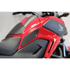 TechSpec HONDA NC 700 X (2013 - 2015) Snake Skin Tank Grips: Free Center Tank Protector Included