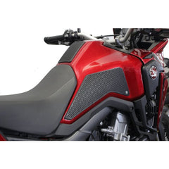 TechSpec Honda Africa Twin (2016-2019) Snake Skin Tank Grips: Free Center Tank Protector Included