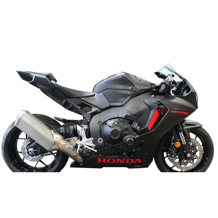 TechSpec HONDA CBR 1000RR  (2017-Current) SnakeSkin Tank Grips: Free Center Tank Protector Included